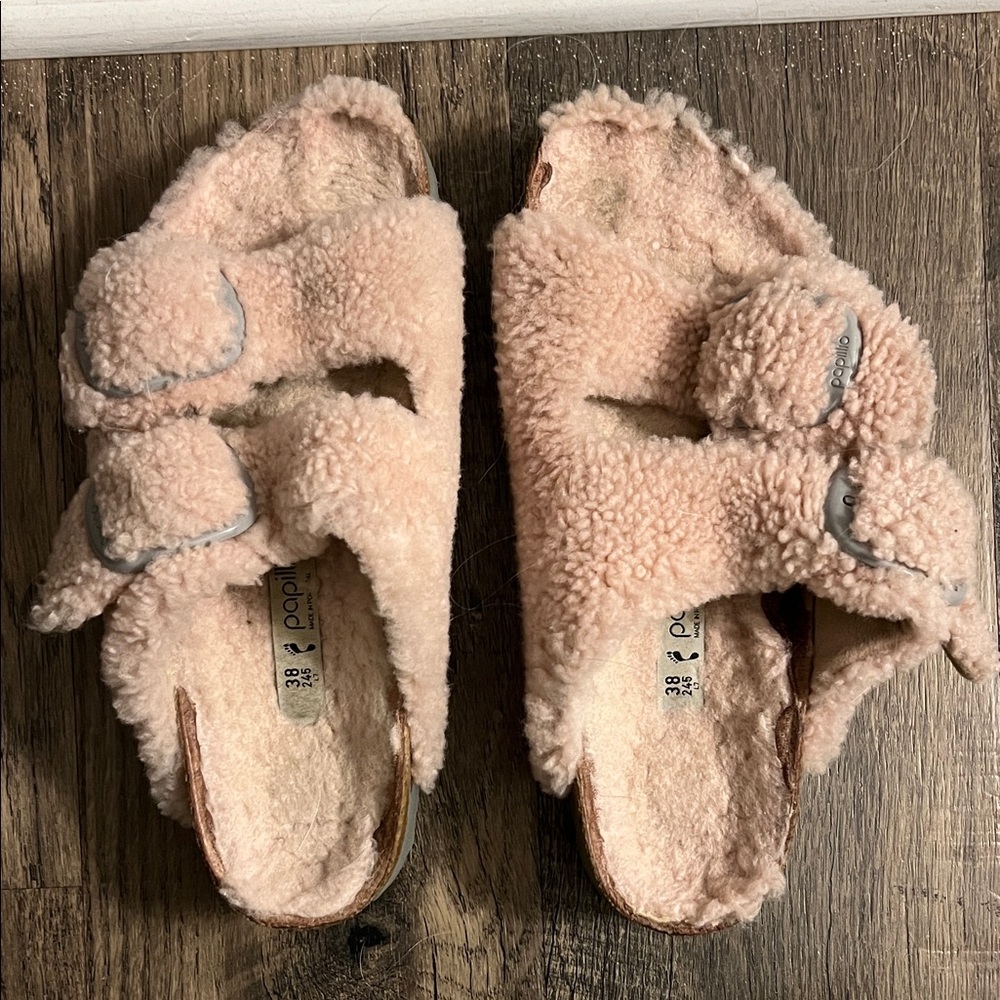 Papillio by Birkenstock Arizona Big Buckle Shearling Sandal